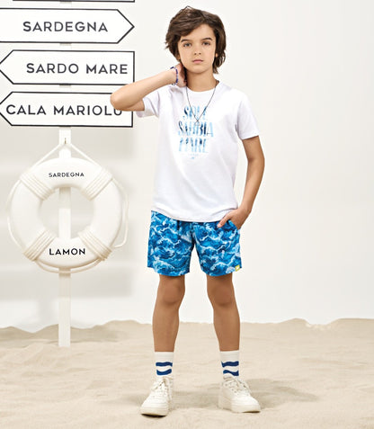 LAMON Boys Top & Shorts Set 31728