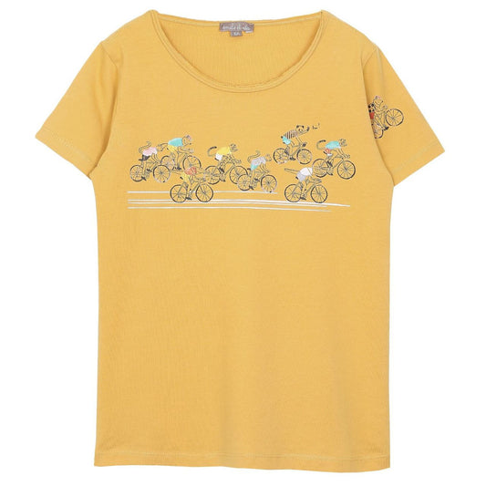 Emile et Ida Yellow Tee (O463-yellow)