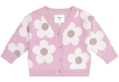 HUXBABY Daisy Boxy Cardigan HB5119S24