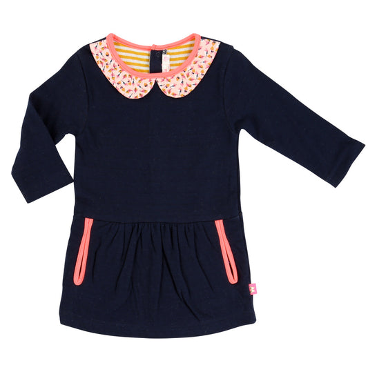 Billieblush navy dress.