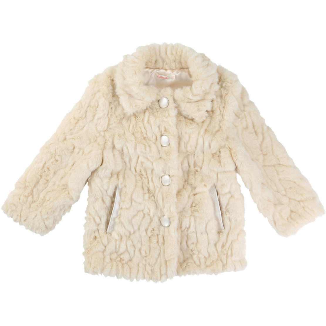 Billieblush faux fur coat.