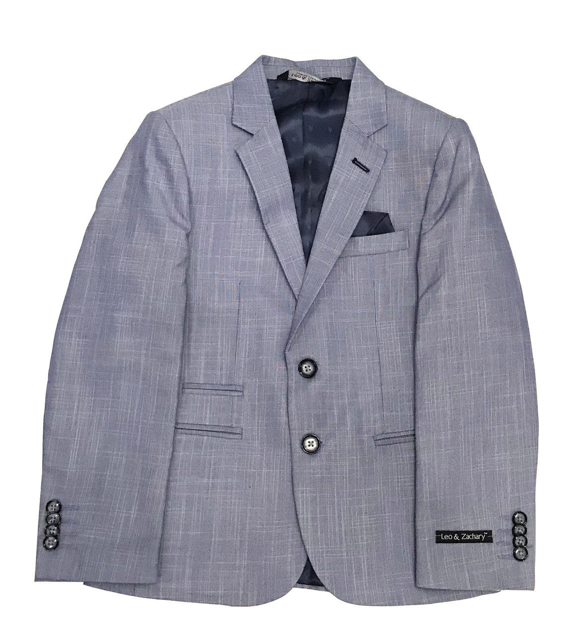 Leo & Zachary Blue Anticrush Blazer (BLZ 438/838) 