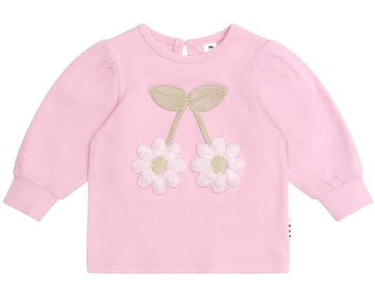 HUXBABY Cherry Daisy Top HB2136S24