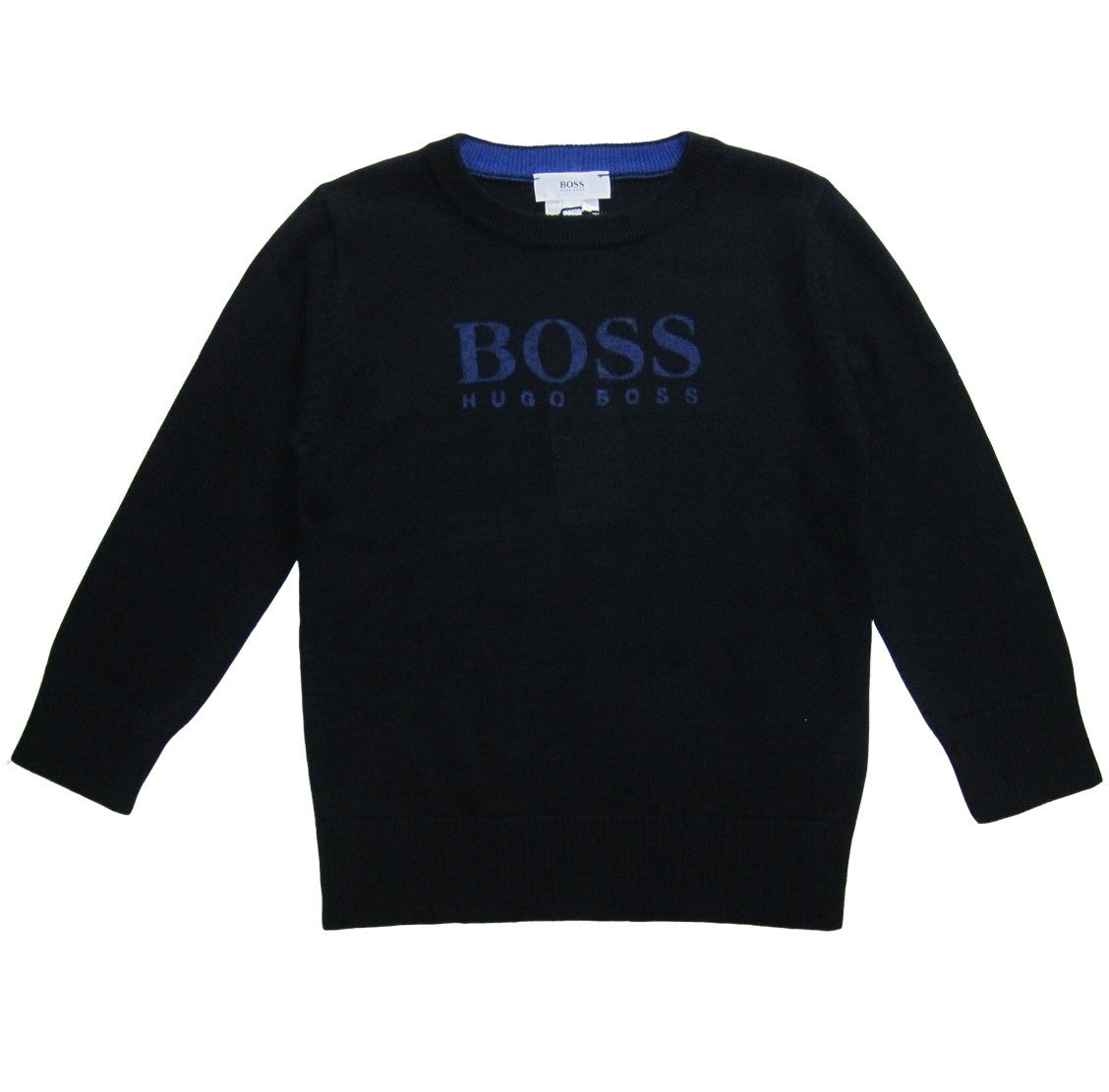 BOSS Navy Knit Sweater