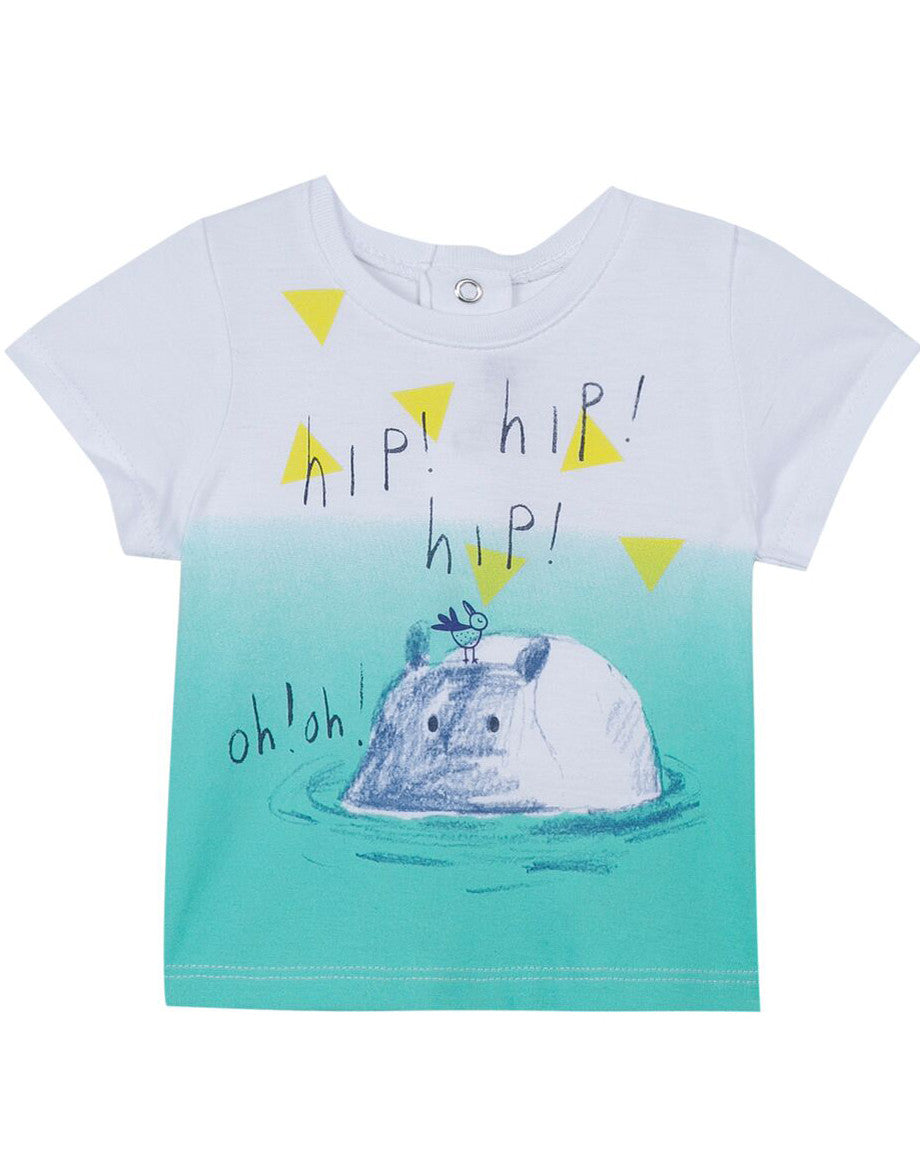 Catimini boys hippo top.