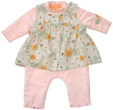 Confetti 2 pc.coverall+Top Set