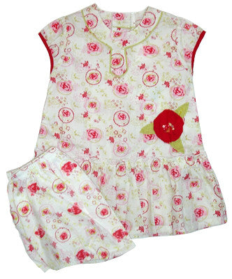 Confetti Floral dress & bloomers