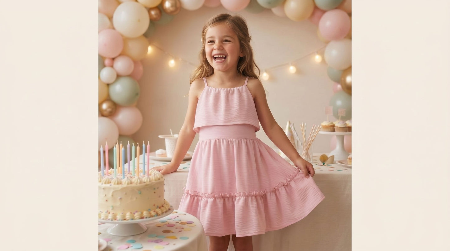 AKYTA Pink Dress 441256