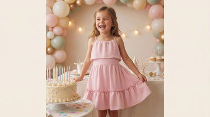 AKYTA Pink Dress 441256