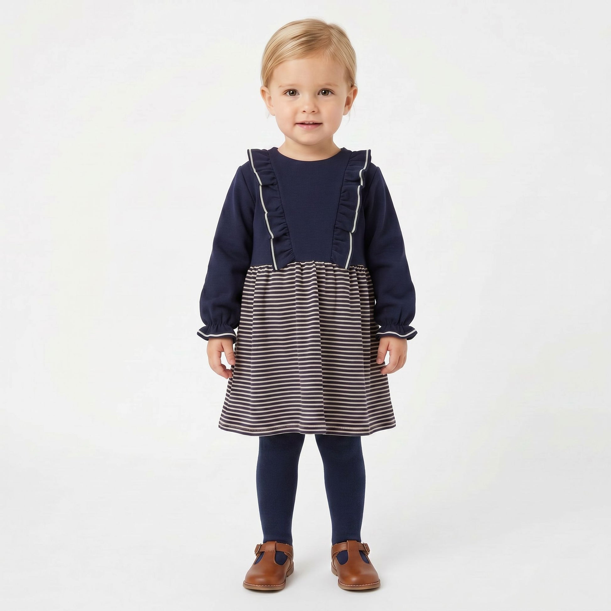 Tutto Piccolo Girls Dress 4240W22