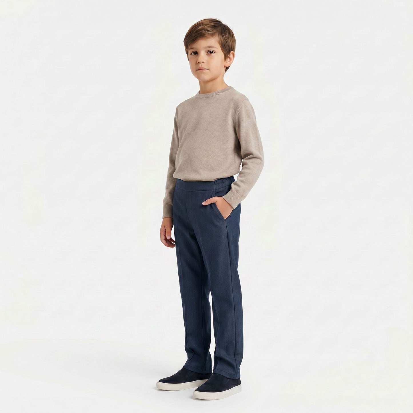 Emanuel Pris Navy Pants EPT6280