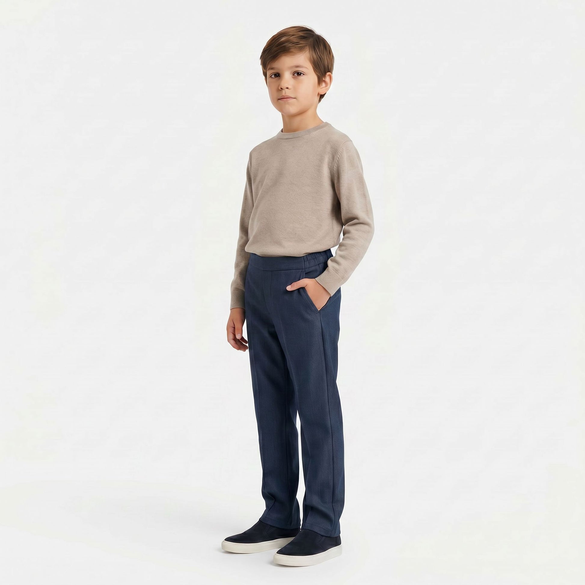 Emanuel Pris Navy Pants EPT6280