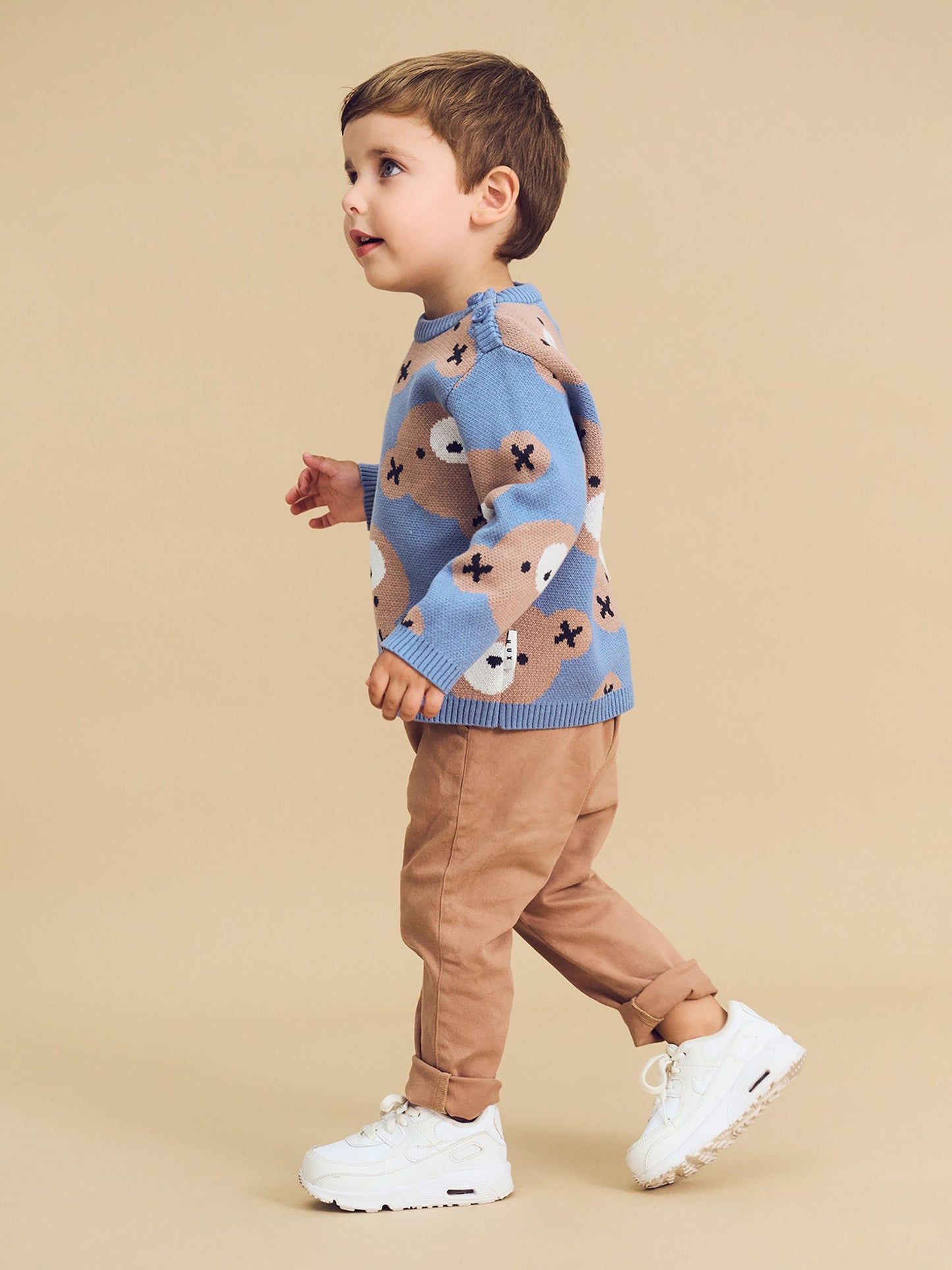 HUXBABY Chino Tan Pants HB6054S24