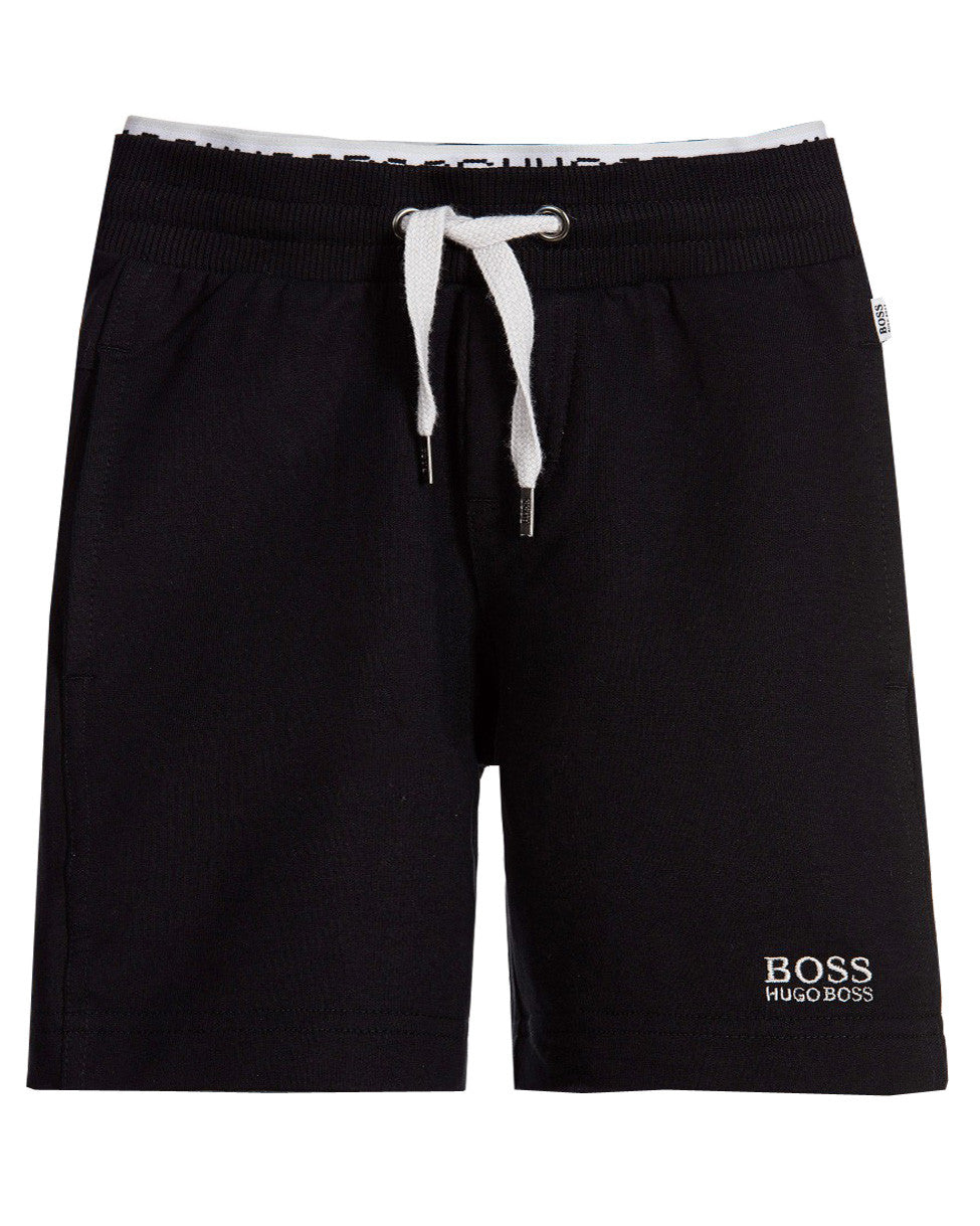 BOSS jersey shorts.