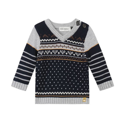 Jean Bourget boys sweater front.