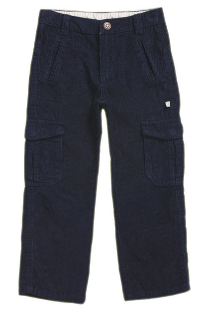 Kanz Navy Corduroy Pants