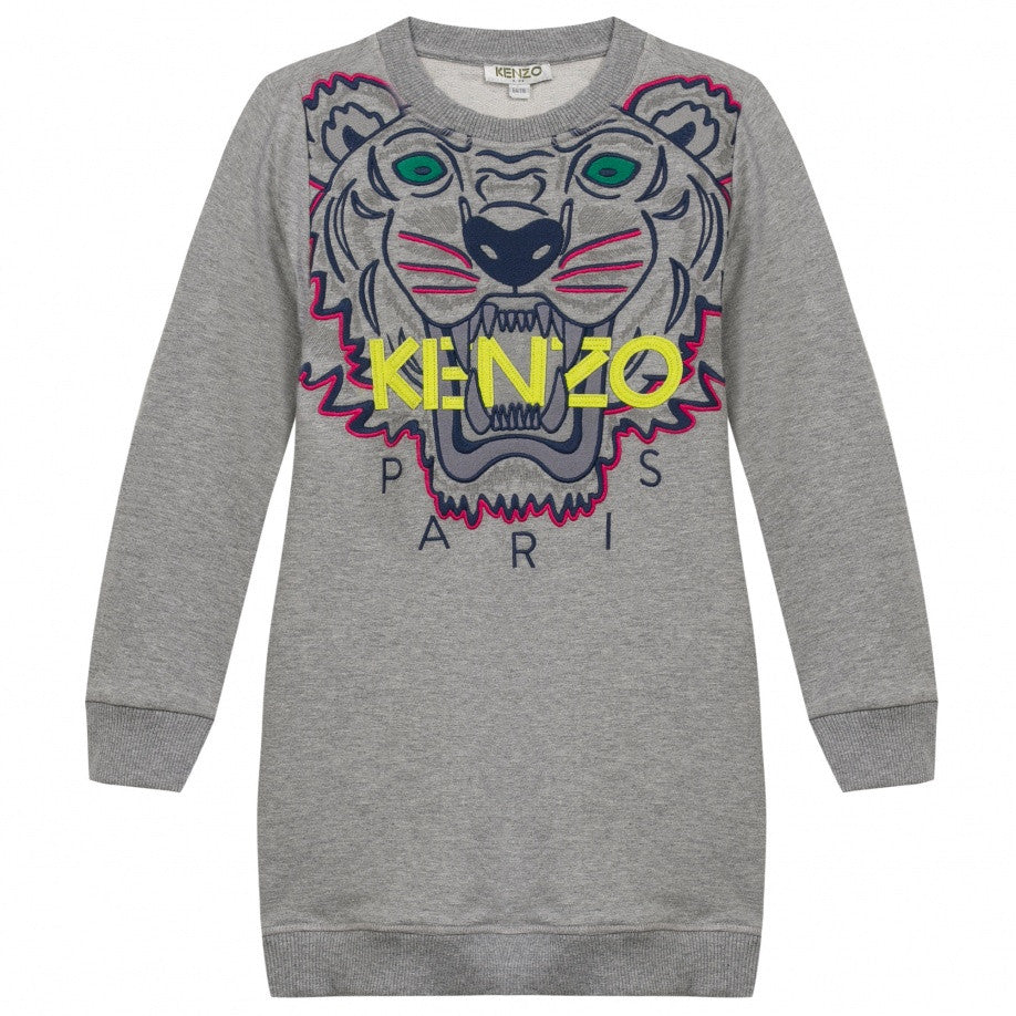 Kenzo grey tiger dress.