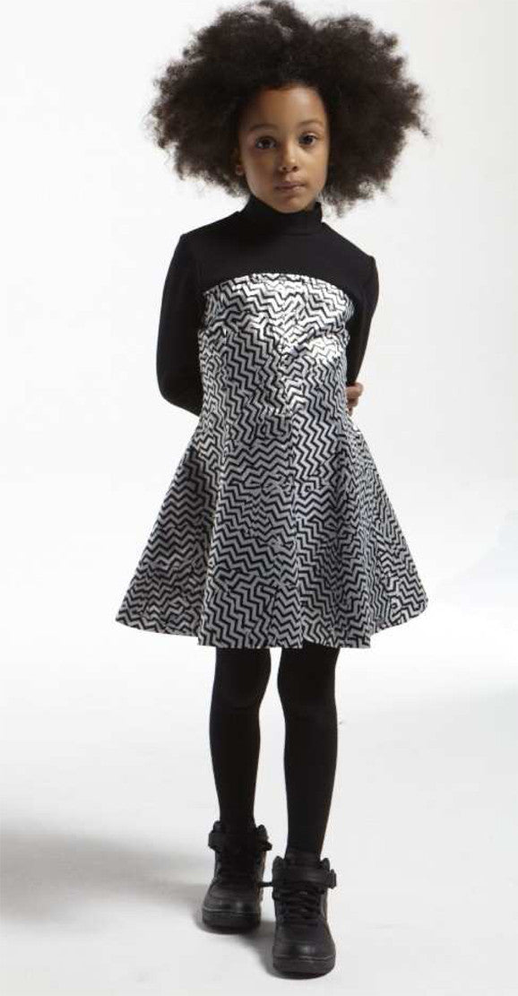 Kenzo  fashion dress featured on model.