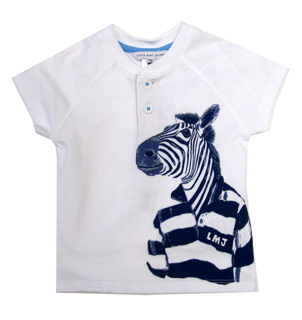 Little Marc Jacobs "Zebra print" Henley