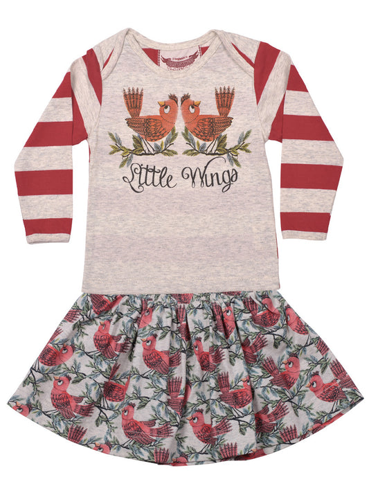 Little Wings Skirt & Tee