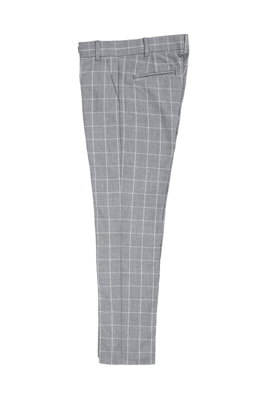 Leo & Zachary Suit Pants - Space Grey 