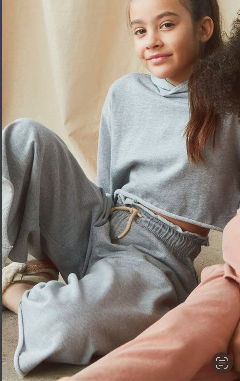 MOLO Addison Sweatpants - Grey melange (2W22I218-1046)