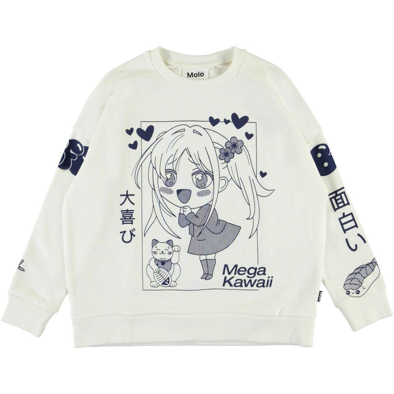 MOLO Mandy Sweatshirt - White Star (2W20J218 -2443 )