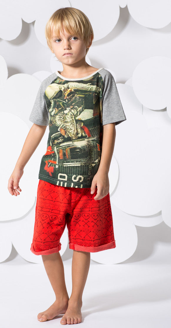 Paper Wings Boys Shorts bs15n220