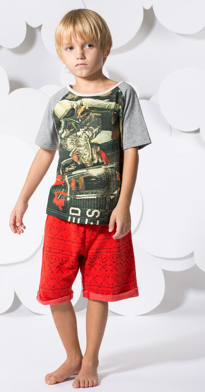 Paper Wings Boys Shorts bs15n220