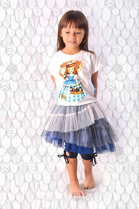 Paper Wings Tulle Skirt