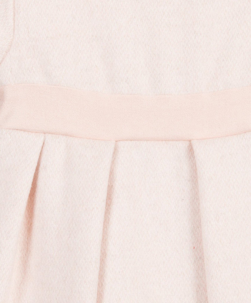 Patachou pink dress skirt detail.