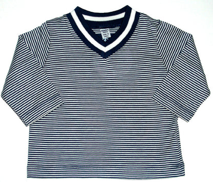 Petit Bateau Navy Stripe Top