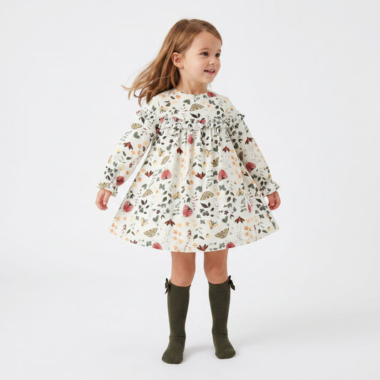 Tutto Piccolo Dress & Socks 8236W24 G01