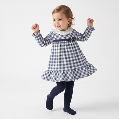 Tutto Piccolo Girls Dress & Tights 6796W23
