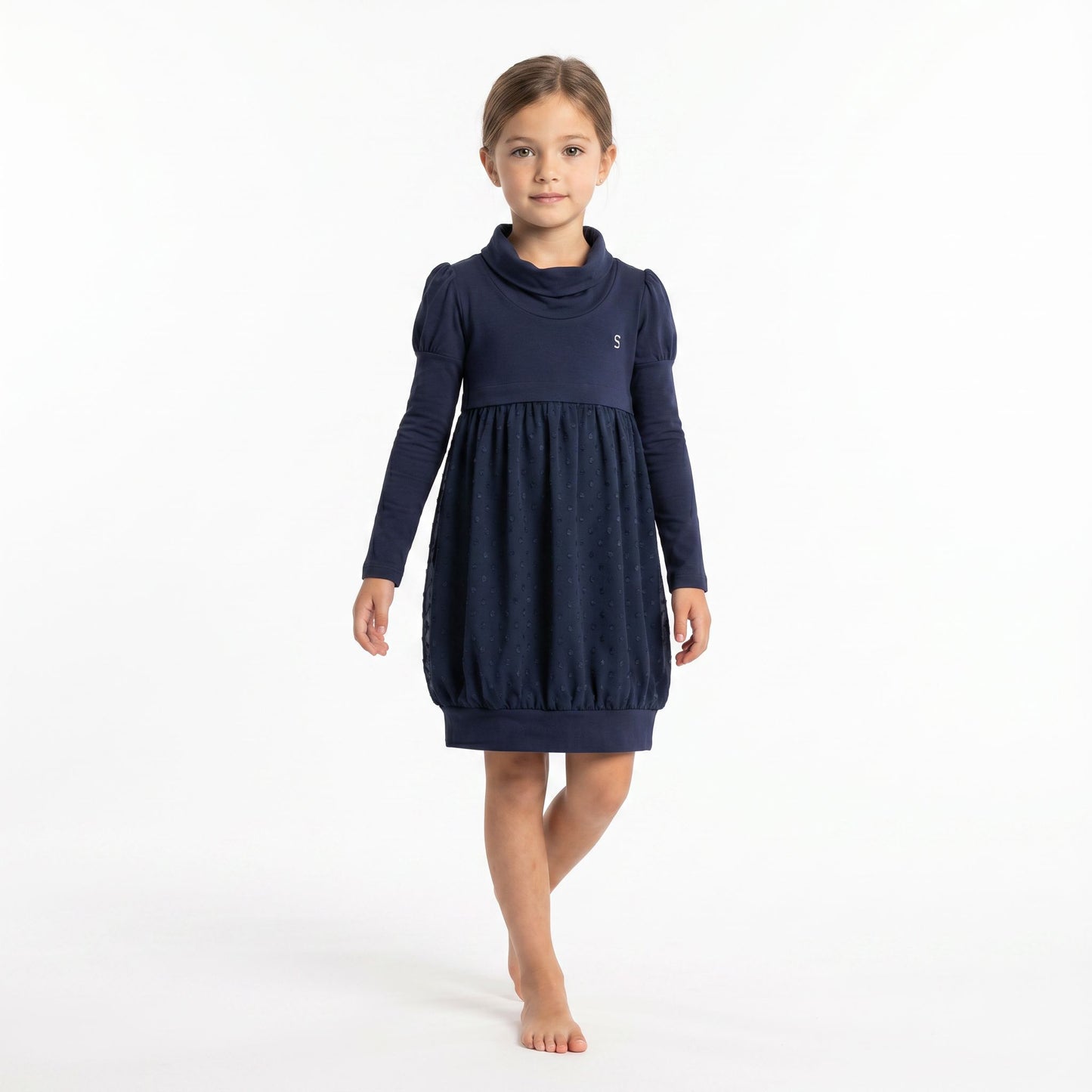 Sarabanda Navy Dress