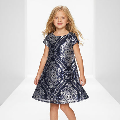 Charabia Navy Dress pi55e