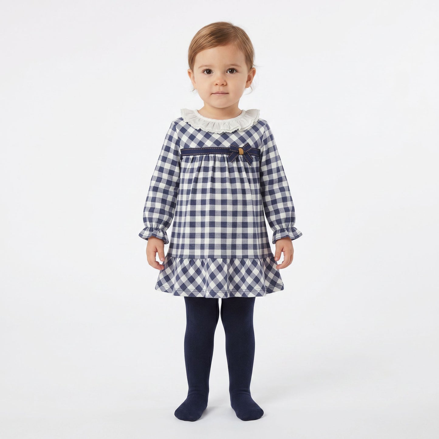 Tutto Piccolo Girls Dress & Tights 6796W23