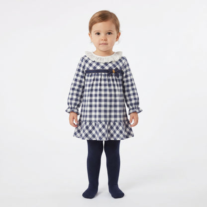 Tutto Piccolo Girls Dress & Tights 6796W23