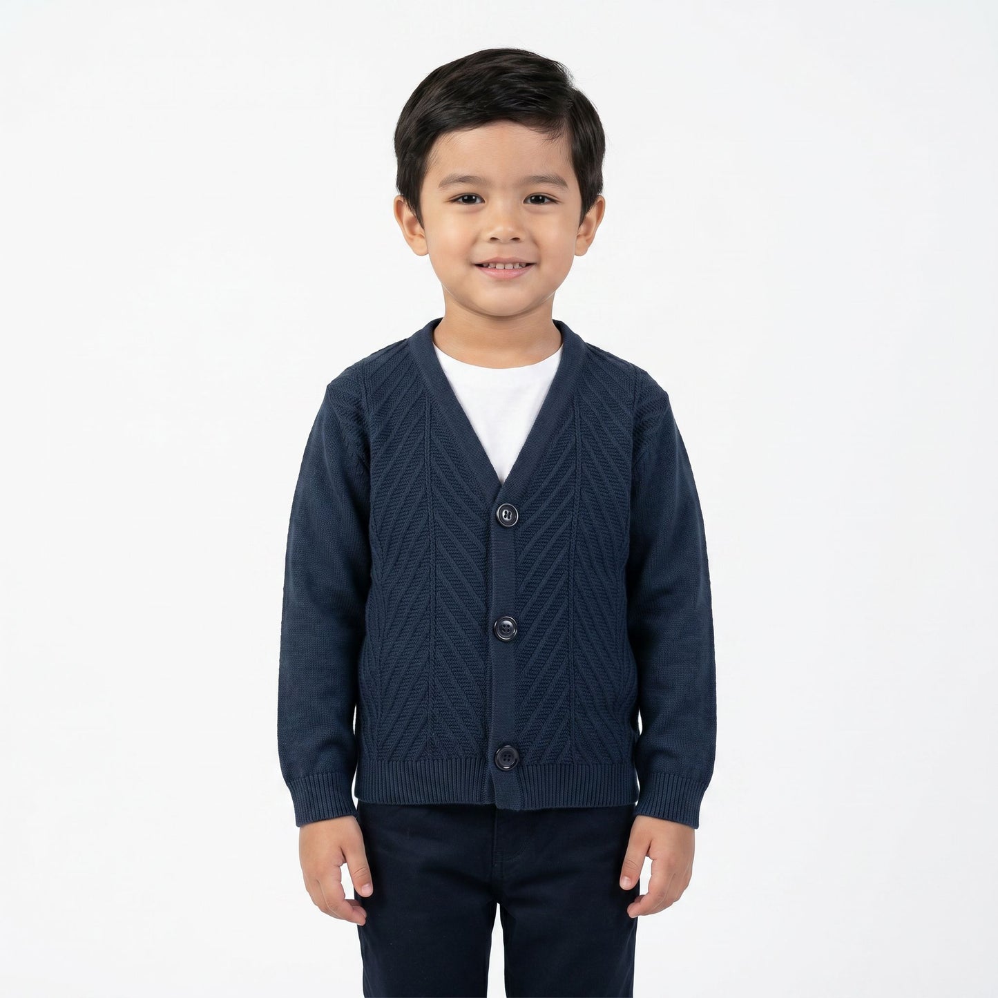 Emanuel Pris Navy Cardigan EMG7134