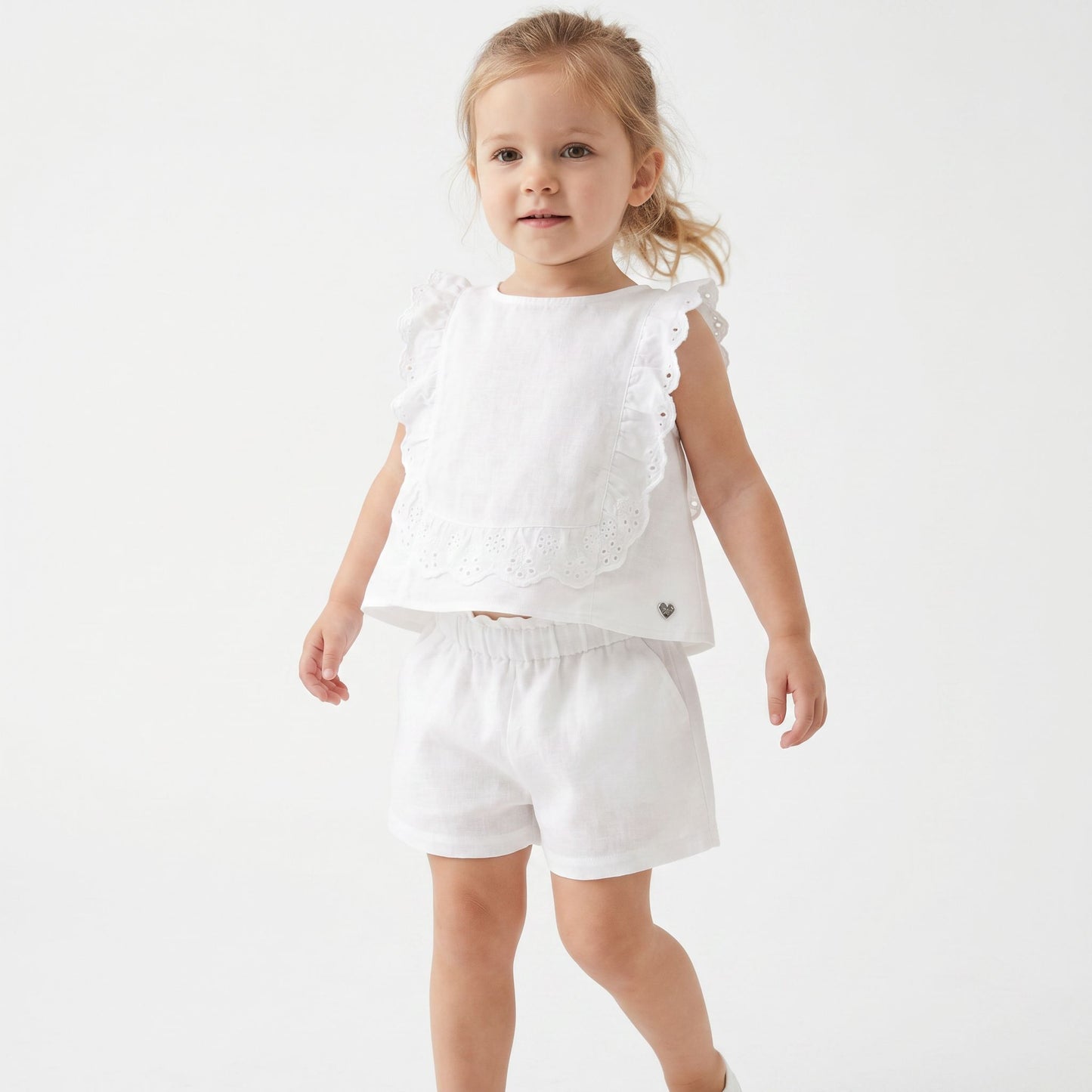 PLEASE Girls Top & Shorts KB00030
