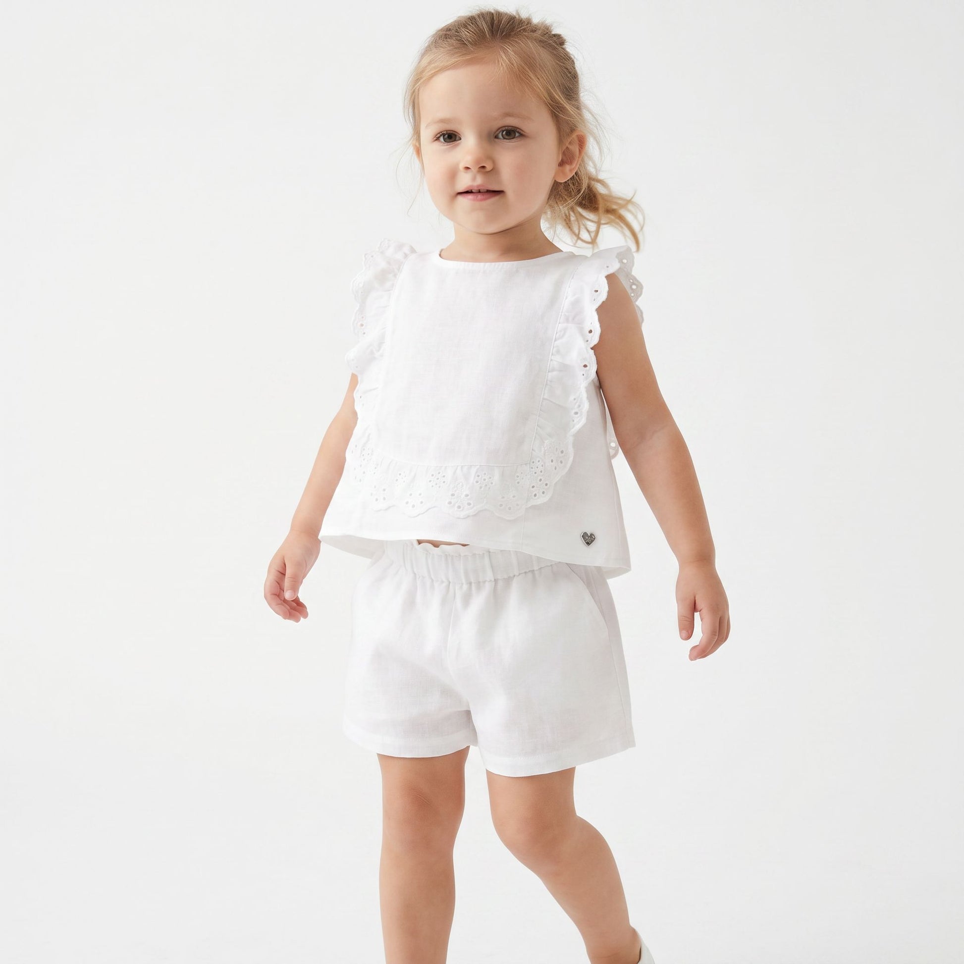 PLEASE Girls Top & Shorts KB00030