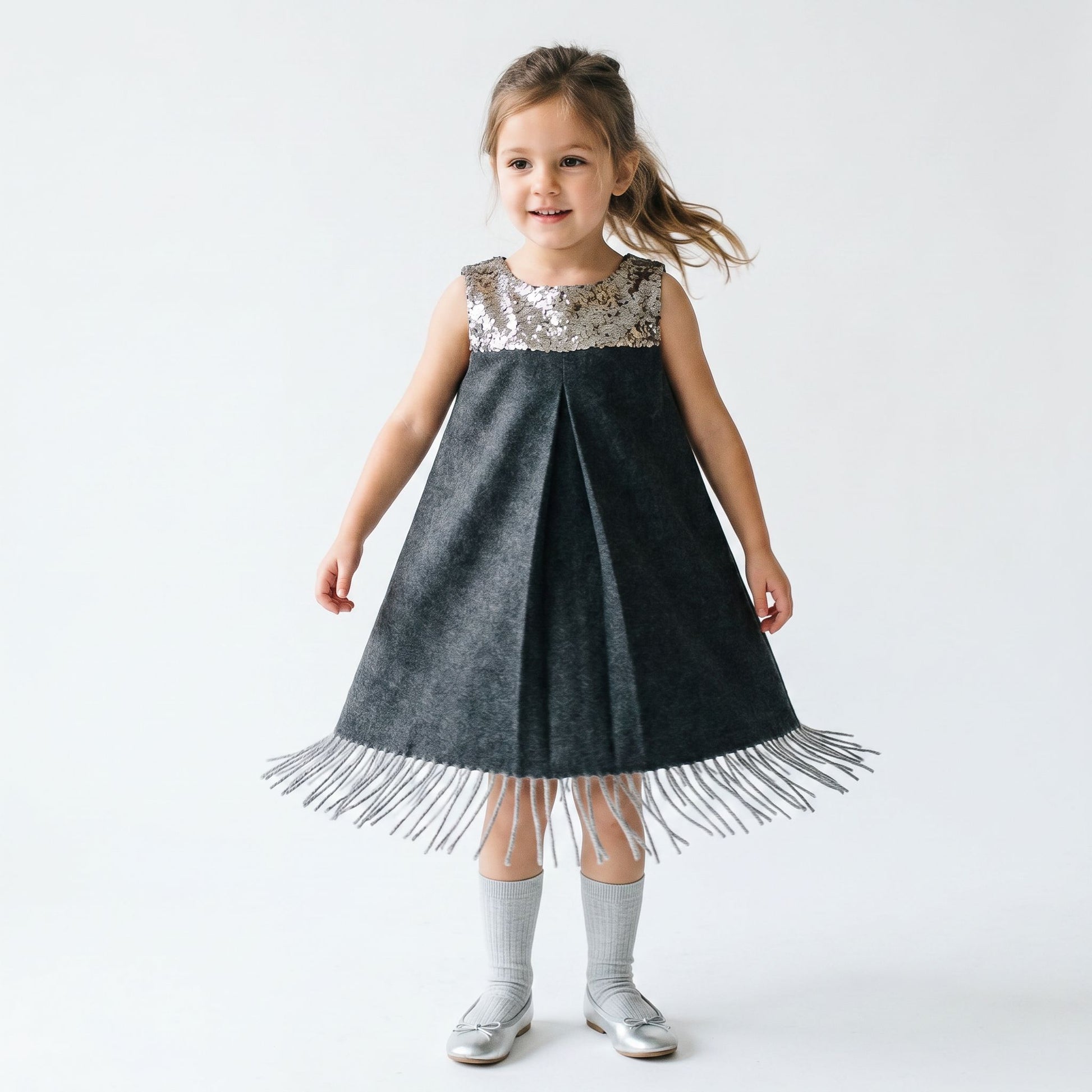 Charabia Grey Dress