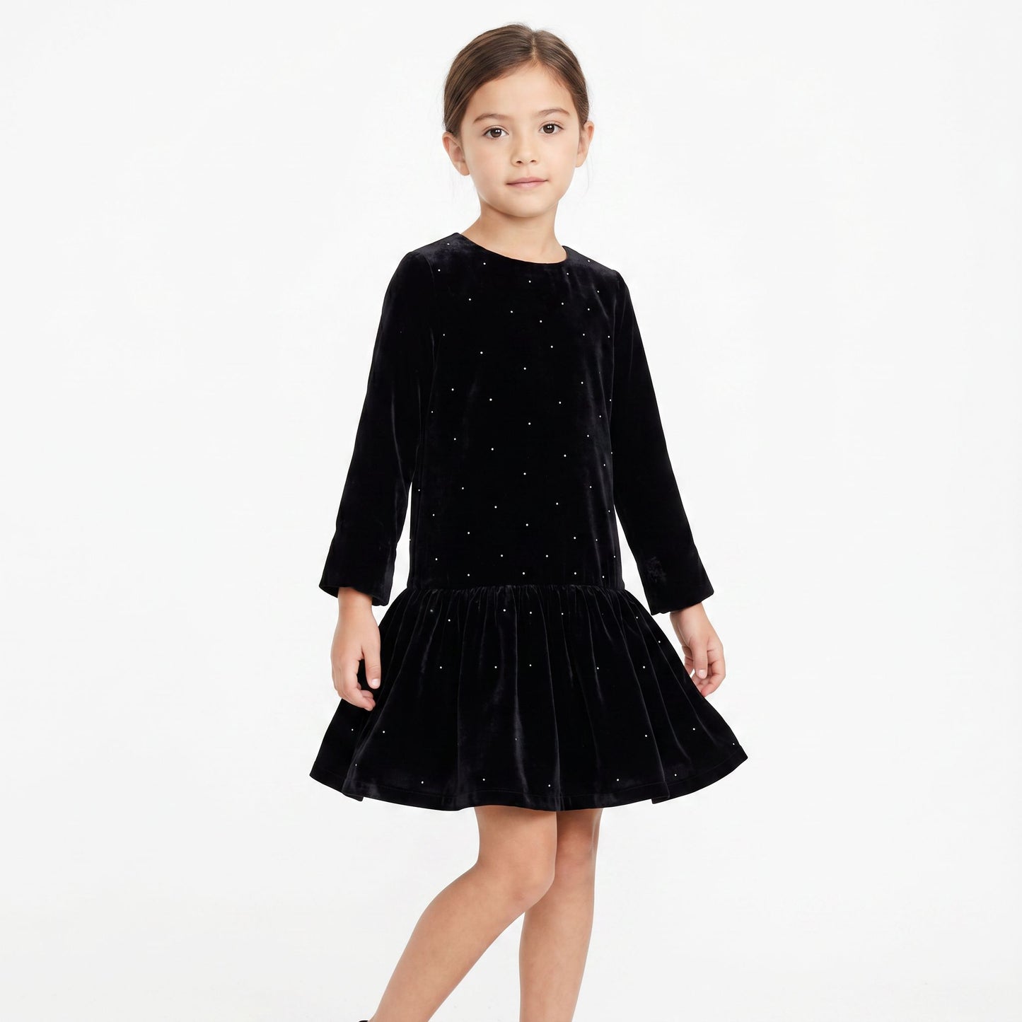 Y-CLU Girls Black Dress Y20165