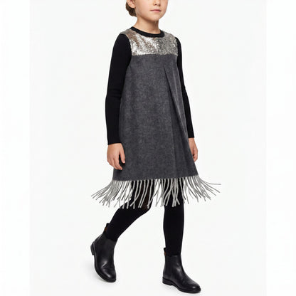 Charabia Grey Dress