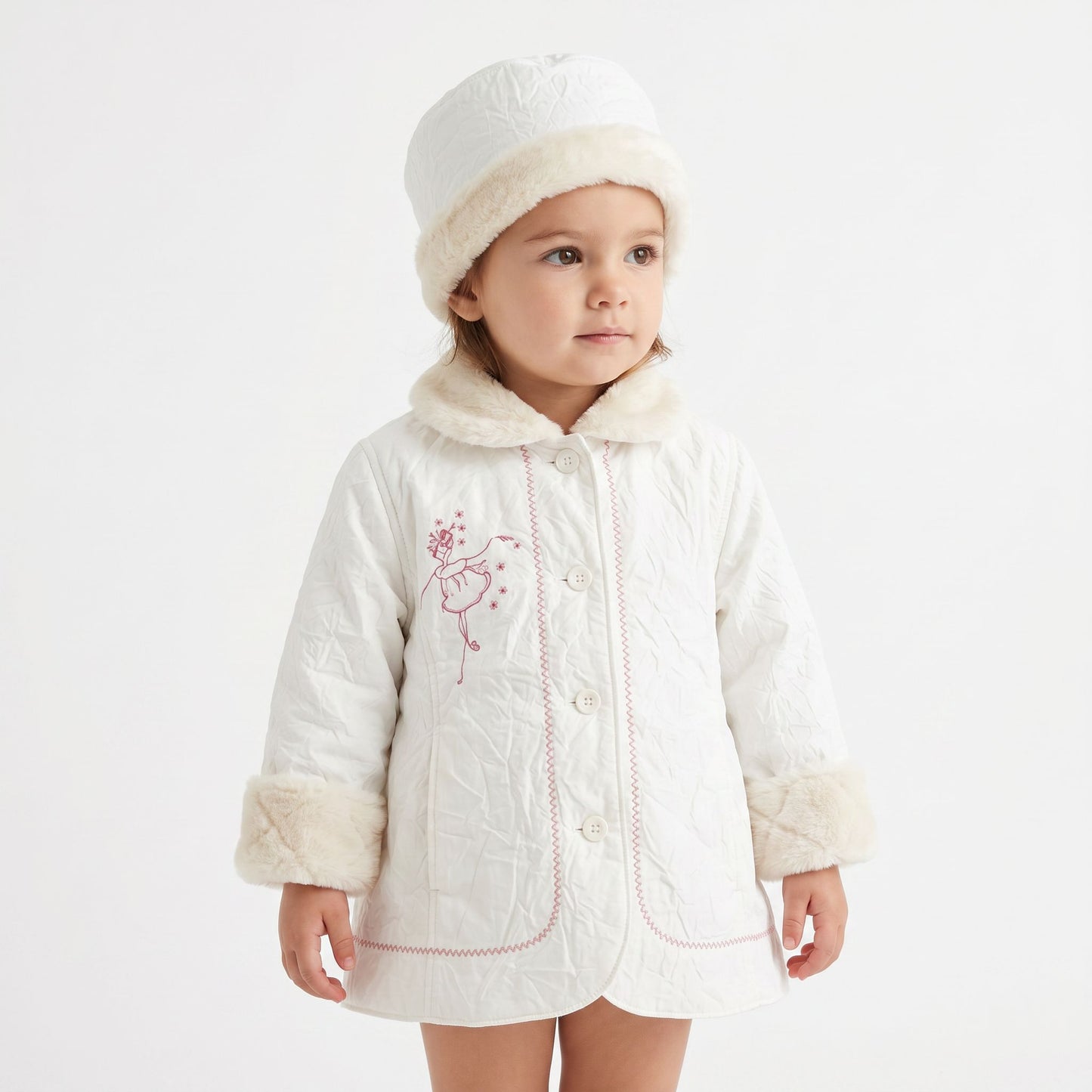 3 Pommes jacket & hat