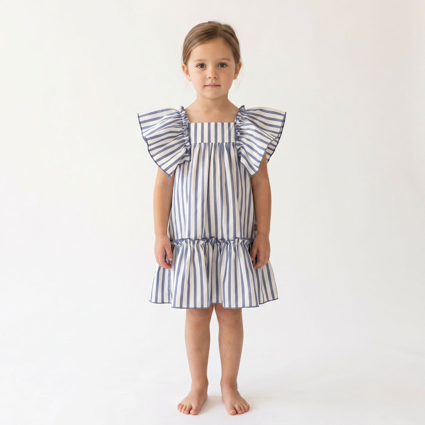 COCOTE Blue Striped Dress 01-42137