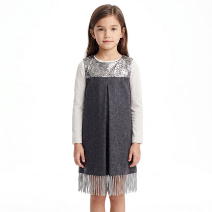 Charabia Grey Dress