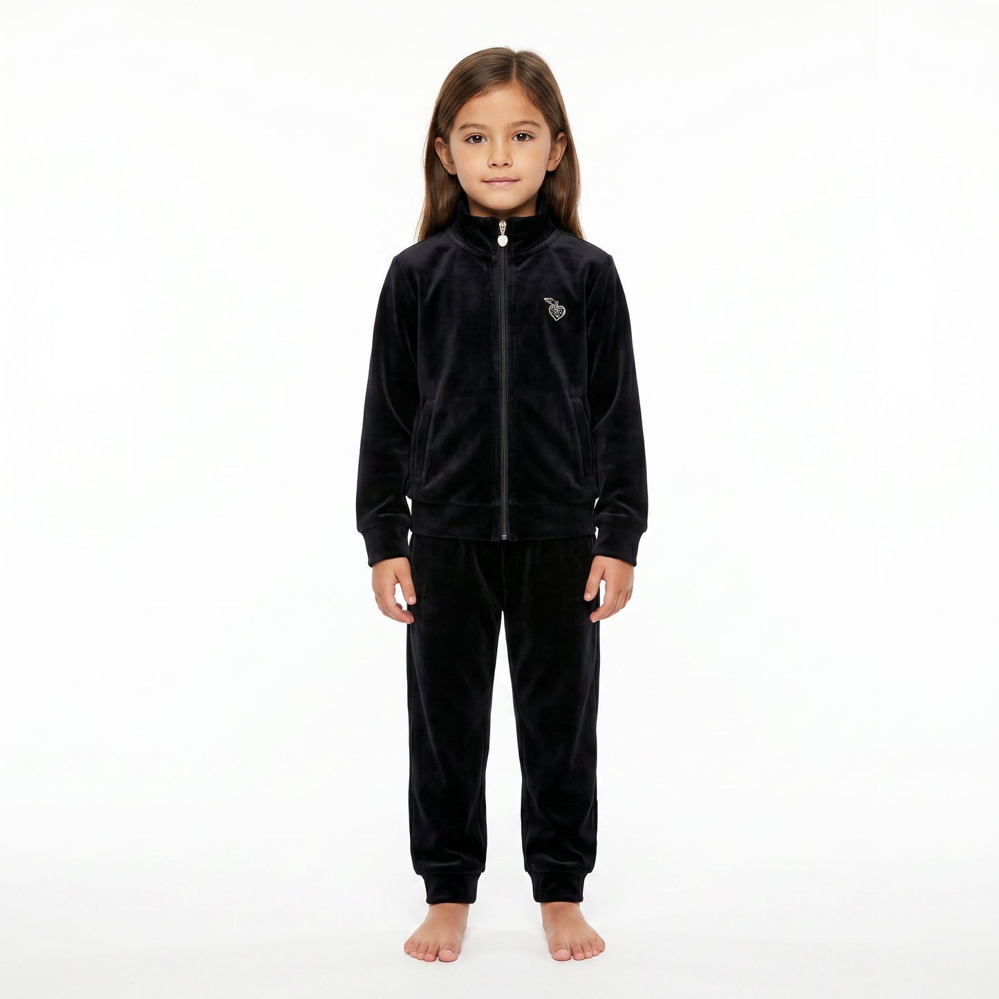 I Do Velour Navy Set