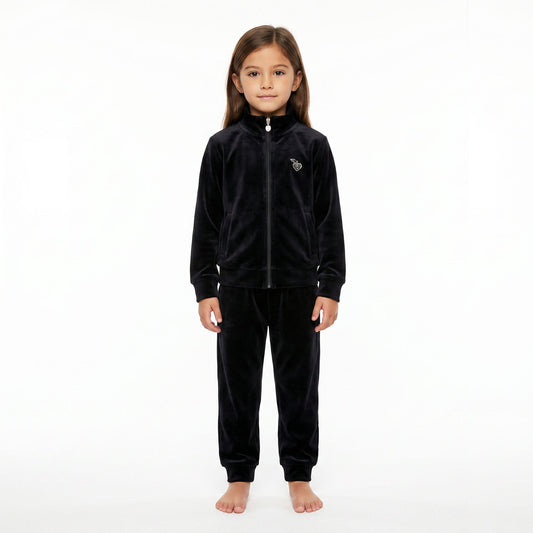 I Do Velour Navy Set
