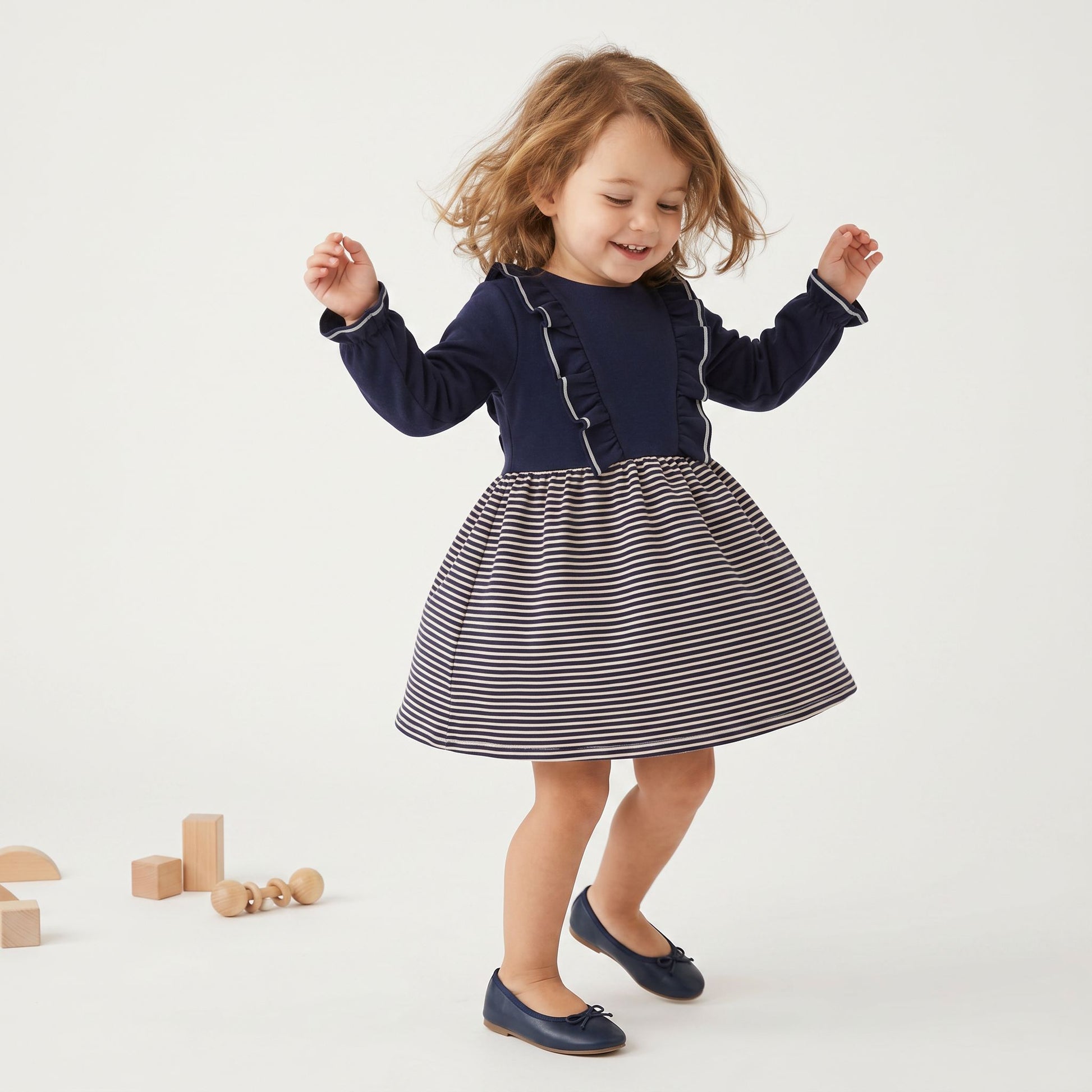Tutto Piccolo Girls Dress 4240W22